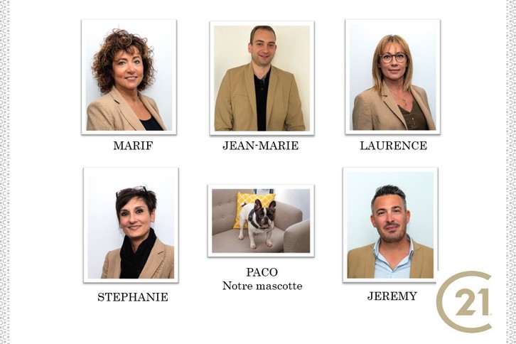 l'équipe de l'agence Agence Immobilière du Centre