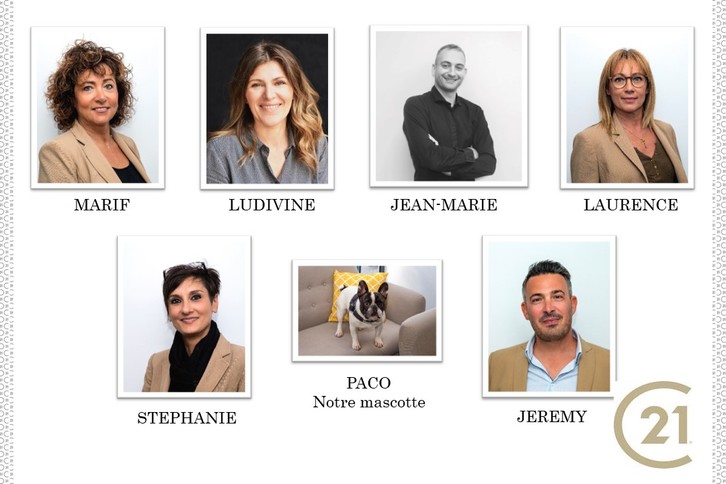 l'équipe de l'agence Agence Immobilière du Centre