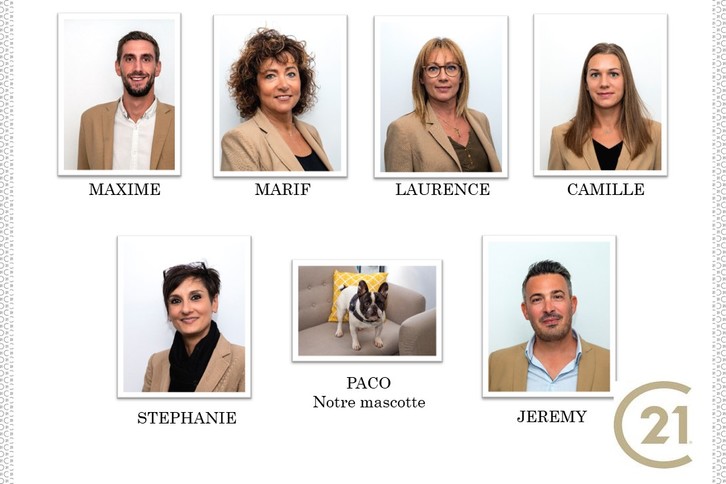 l'équipe de l'agence Agence Immobilière du Centre