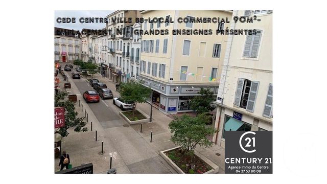 Afficher la photo en grand commerce à vendre - 90.0 m2 - BOURG EN BRESSE - 01 - RHONE-ALPES - Century 21 Agence Immobilière Du Centre